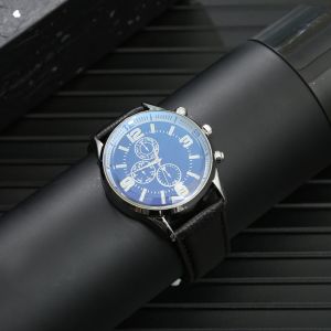 OEM Wallet And Watch Set For Him Alloy And Leather Material Multiapplication