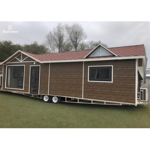 Buy Mobile Prefabricated Tiny Houses Customized With Galvanized Steel Frame at wholesale prices