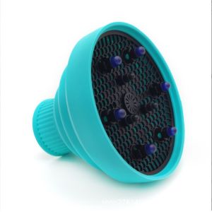Collapsible Curly Hair Blow Dryer Diffuser with Silicone Material and Moulding