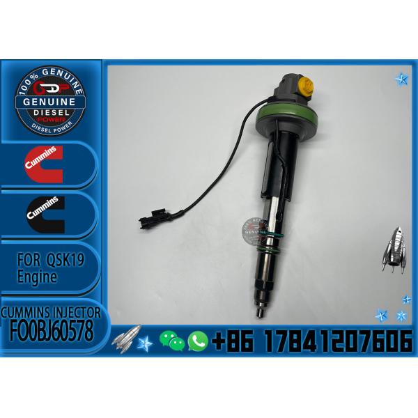 Brand New Common Rail Diesel Fuel Injector Y431K05246 4089972 For Cummins QSK19 QSK38 QSK60 FO0BJ60578