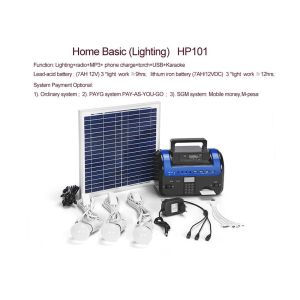 Sustainable Prepaid Solar Home Systems Renewable Energy Sources SGM System