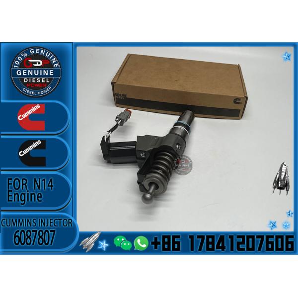 New Common Rail Diesel Fuel Injector 4307516 6087807 3080931F For Cummins QSN14 N14