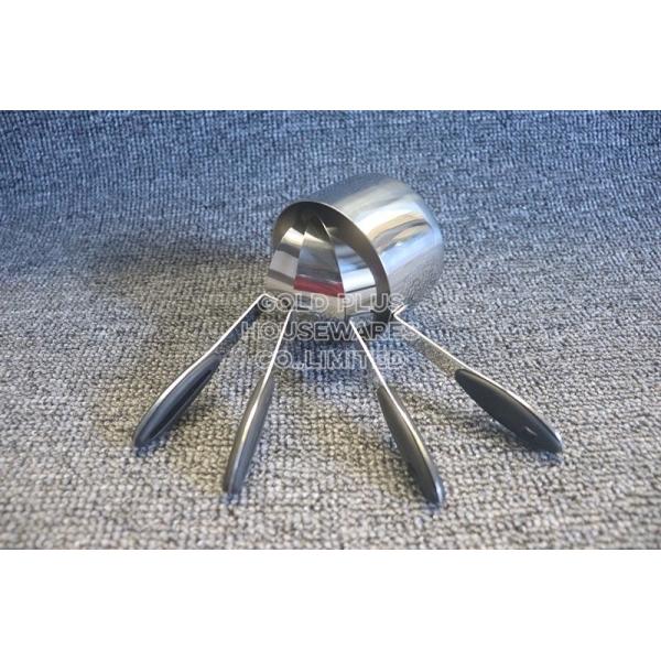 Buy 125ml 4pcs Silver Stainless Measuring Cups And Spoons For Baking at wholesale prices