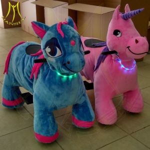 Hansel children carnival rides for rent and plush children animal bike with amusement park bumper car rides for sale