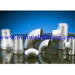 China UNS 6601 UNS 6625 UNS 10276 Butt Weld Fittings Weldable Elbows , Reducing Tee on sale