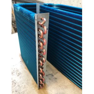 Refrigeration Heat Pump Condenser Coil Micro Channel Water Cooled