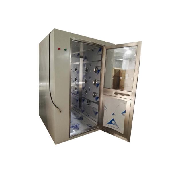 Buy CE Electronical Interlock Cleanroom Air Shower Stainless Steel 304 at wholesale prices