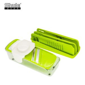 Manual Multifunctional Mandoline Slicer With Container 30*11.5*8CM