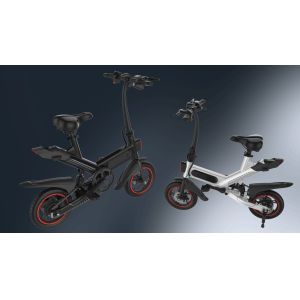 Micro Electric Folding Travel Bike 17kg Gross Weight 107 * 45 * 100 Cm