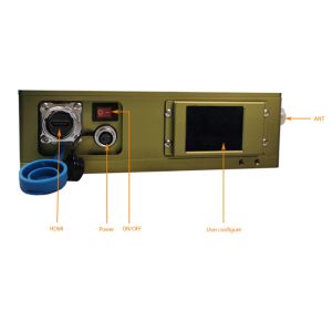 Adjustable RF Power COFDM Wireless Audio Video Transmitter and Receiver with