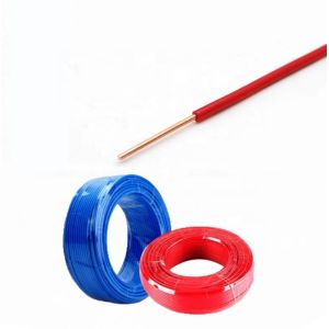 Solid PVC Insulated Electrical Wire 6mm With PVC Insulation Material