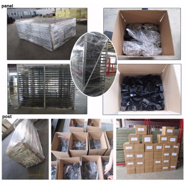 Australia Standard Powder Coated Commercial Garrison Security Oz Wide Fence