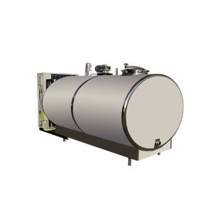 1000l Raw Chiller 2000l Bulk Milk Cooling Unit Stainless Steel