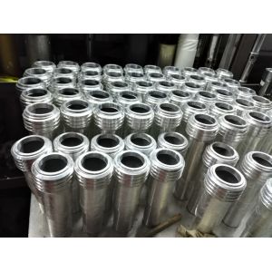 China Straight Bore Venturi Sandblasting Boron Carbide Nozzle With Aluminum Jacket on sale