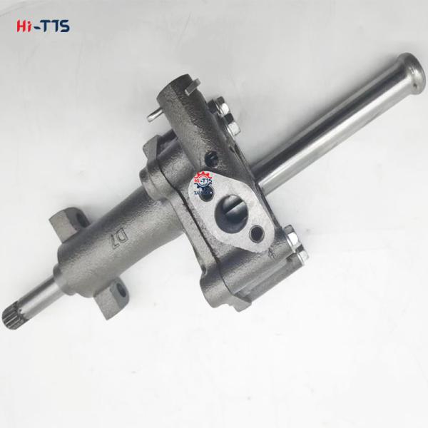 Excavator Engine Oil Pump 6BG1 8970653840 Black Steel