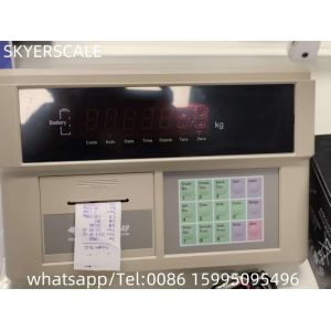 A9P Indicator With Printer Stock Live Stock Scale Weighing Indicator