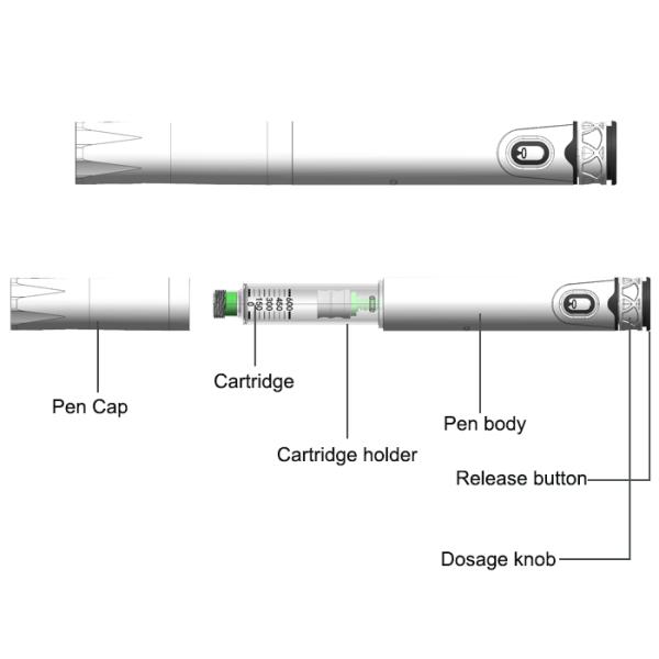 CFDA 0.0208ml Auto Subcutaneous Injector Pen