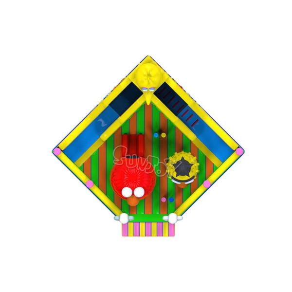 1000D Inflatable Play Park Sesame Street Playground Bounce House