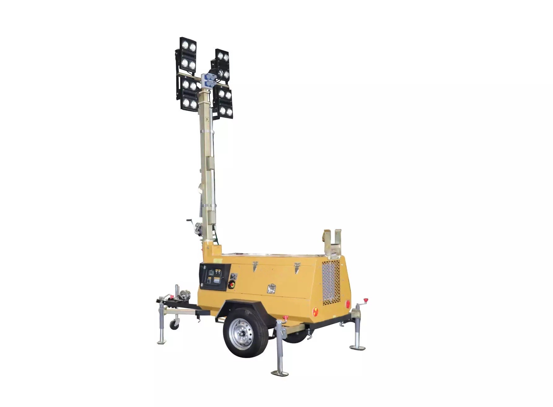 Lighting Tower TN Series use LED Lights Electric Lifting for 9meters Height