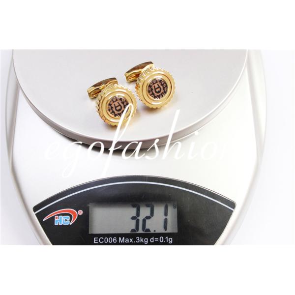 Rose Gold Black Silver Golden Cuff Links for Man Top Brand Aigner Copy Cufflinks for Man