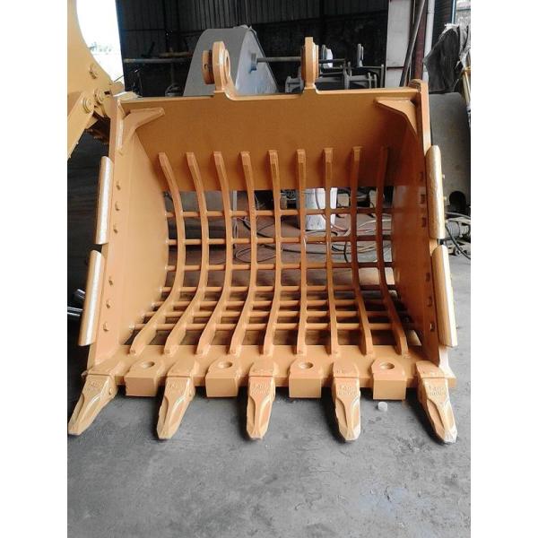 Factory Direct Sale Wholesale Customized Capacity Excavator Rock Skeleton Bucket