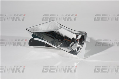 2 Cavity Automotive Injection Mold Plastic Car Headlight Housing NAK80 P20 H13