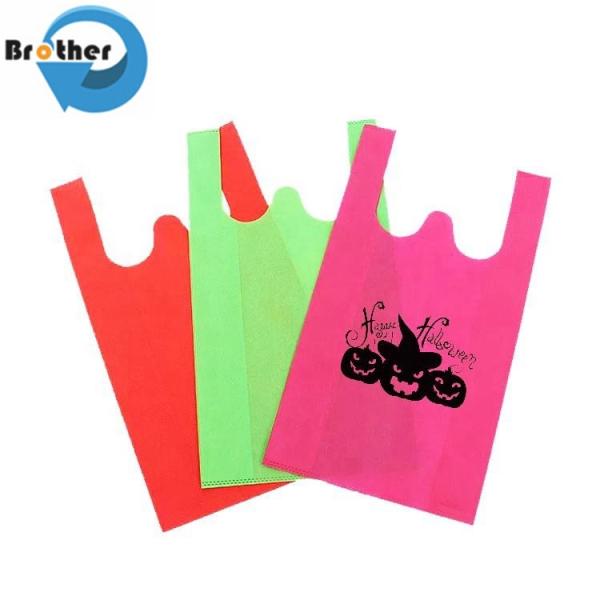 China Wholesale Cheap Manufacturer Reusable Custom Logo Promotion Hand Shopping PP Non Woven Bags Non-Woven Tote Bags
