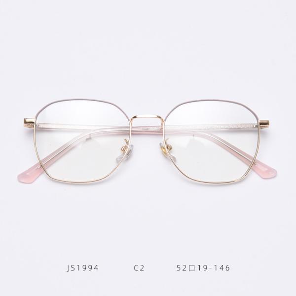 Optical Metal Acetate Eye Glasses Men Women Fashionable Blue Light Glasses