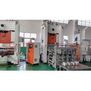 380V 50HZ Aluminium Foil Box Making Machine Electric Controlled