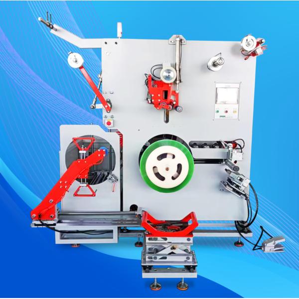 Buy Plastic PET Strapping Band Winder Machine Automatic Single Station at wholesale prices
