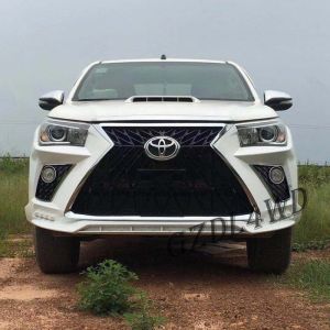 Toyota Hilux Revo Rocco Auto Front Bumper Face Body Kits Upgrade To Lexus 570