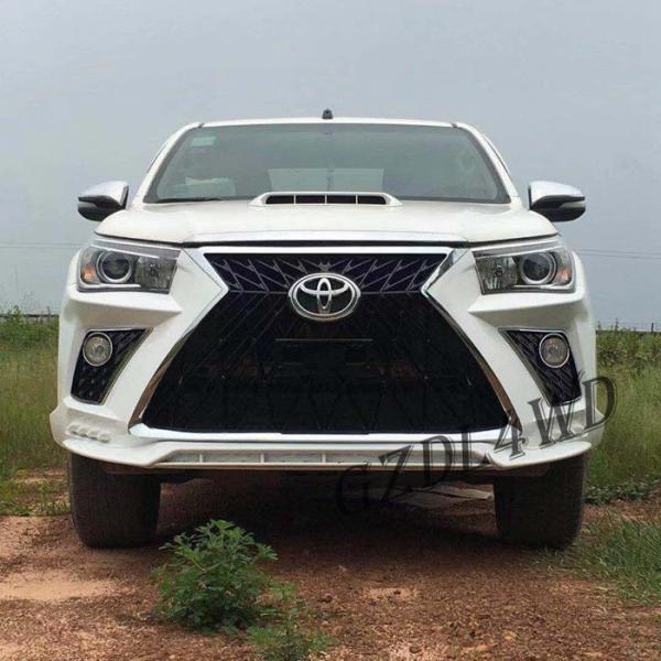 Buy Toyota Hilux Revo Rocco Auto Front Bumper Face Body Kits Upgrade To Lexus 570 at wholesale prices