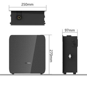 500ml Electric Scent Diffuser Machine 2500M3 Hotel Water Drop Humidifier