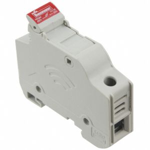 DC Fuse Holder 1500V 10x38mm Din Rail Solar PV Fuse Holder Base With Light ac