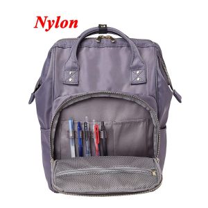 Waterproof Work Travel School Backpack nylon diaper bag