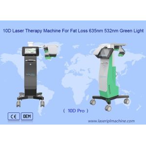 10d Emerald Maxlipo Master Laser Machine Fat Burning