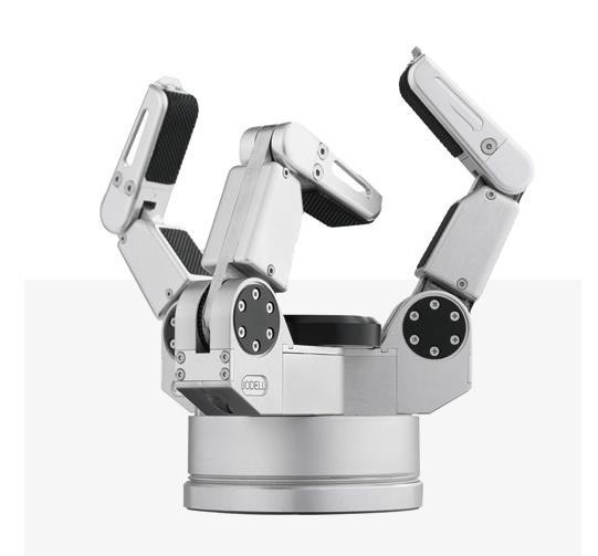 Quality Three 3 Finger Adaptive Robot Gripper System Easily Envelops Grasps Self Weight 0.98kg 60W for sale