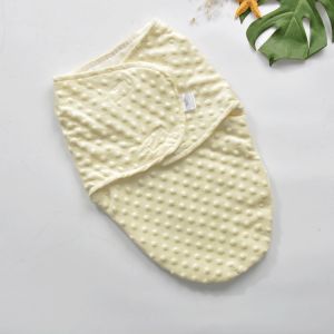 Polyester Soft Cotton Swaddle Blanket Baby Swaddle Wrap Fade Resistant