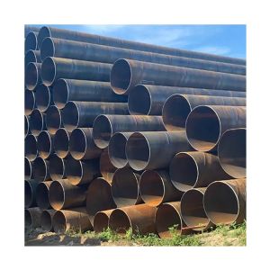 Custom Size SAW SS400 Q195 Q215 Q235 Carbon Steel Spiral Welded Steel Pipes