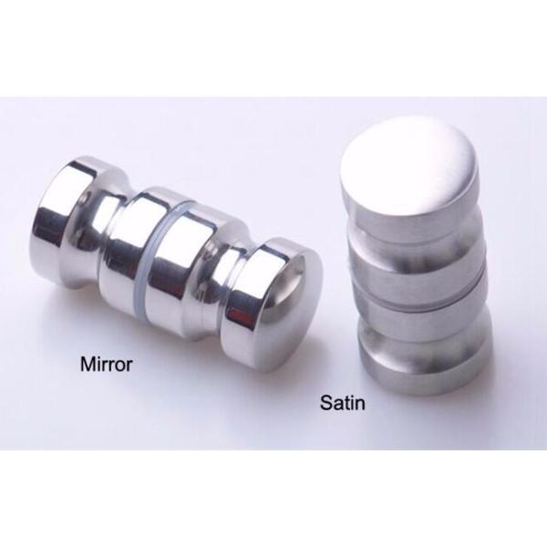 WL Hardware back to back Shower Door Knob for Frameless Heavy Glass Shower Doors in Polished Chrome Finish WL-3011