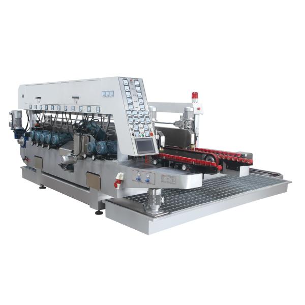 High Speed Glass Double Edging Machine With Low - E Glass Film Removing