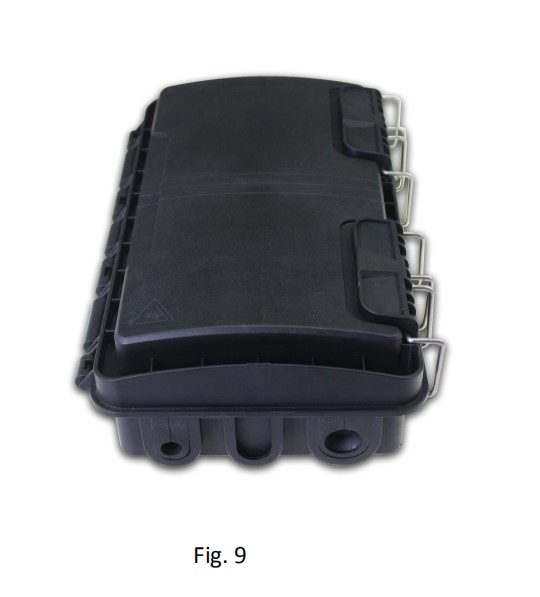 Waterproof Yogel FTTH 96 Cores Fiber Optic Splice Closure