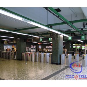 Amusement Park Barcode Scanner Turnstile