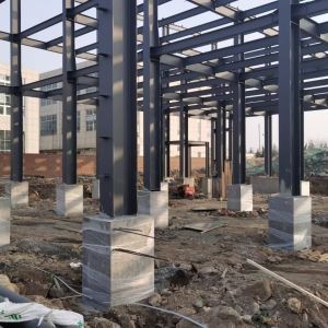 Prefabricated Wide Span Light Steel Industrial Building Steel Structure
