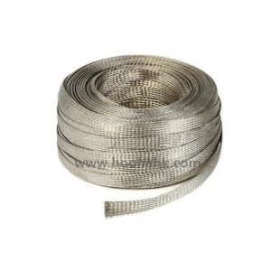 China Flat Flexible Tinned Copper Braiding Machine With 24 Spindle 50rpm on sale