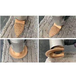 Deyi Golden Oscillating Saw Tile Concrete Blade 35mm To 88mm