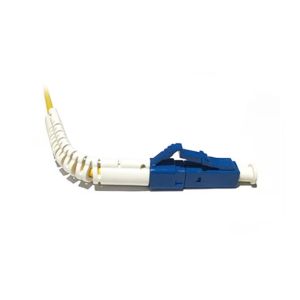 SM MM Duplex Fiber Optic Patch Cord 90 Angle Boot SC UPC Patch Cord LSZH 3.0mm