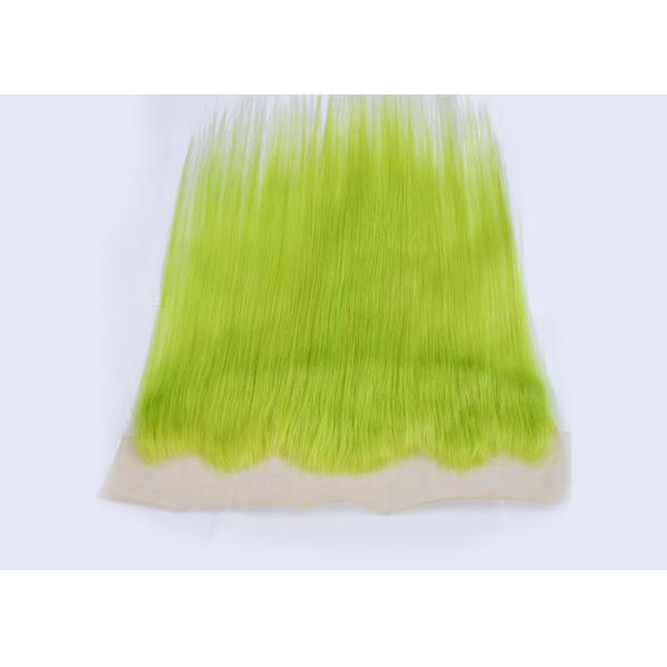 Full Cuticle Human Hair Lace Closure Straight For Salon Lace Size 4" X13"