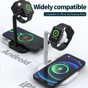 2022 New Arrival 15W Fast 2 in 1 Wireless Charger Stand for iPhone 13 12