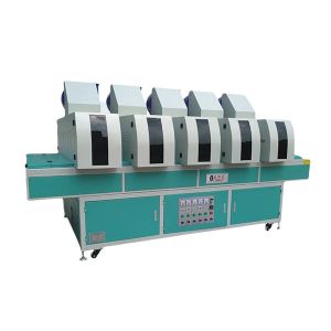 380V 50HZ Five Imported Lamps UV Curing Machine